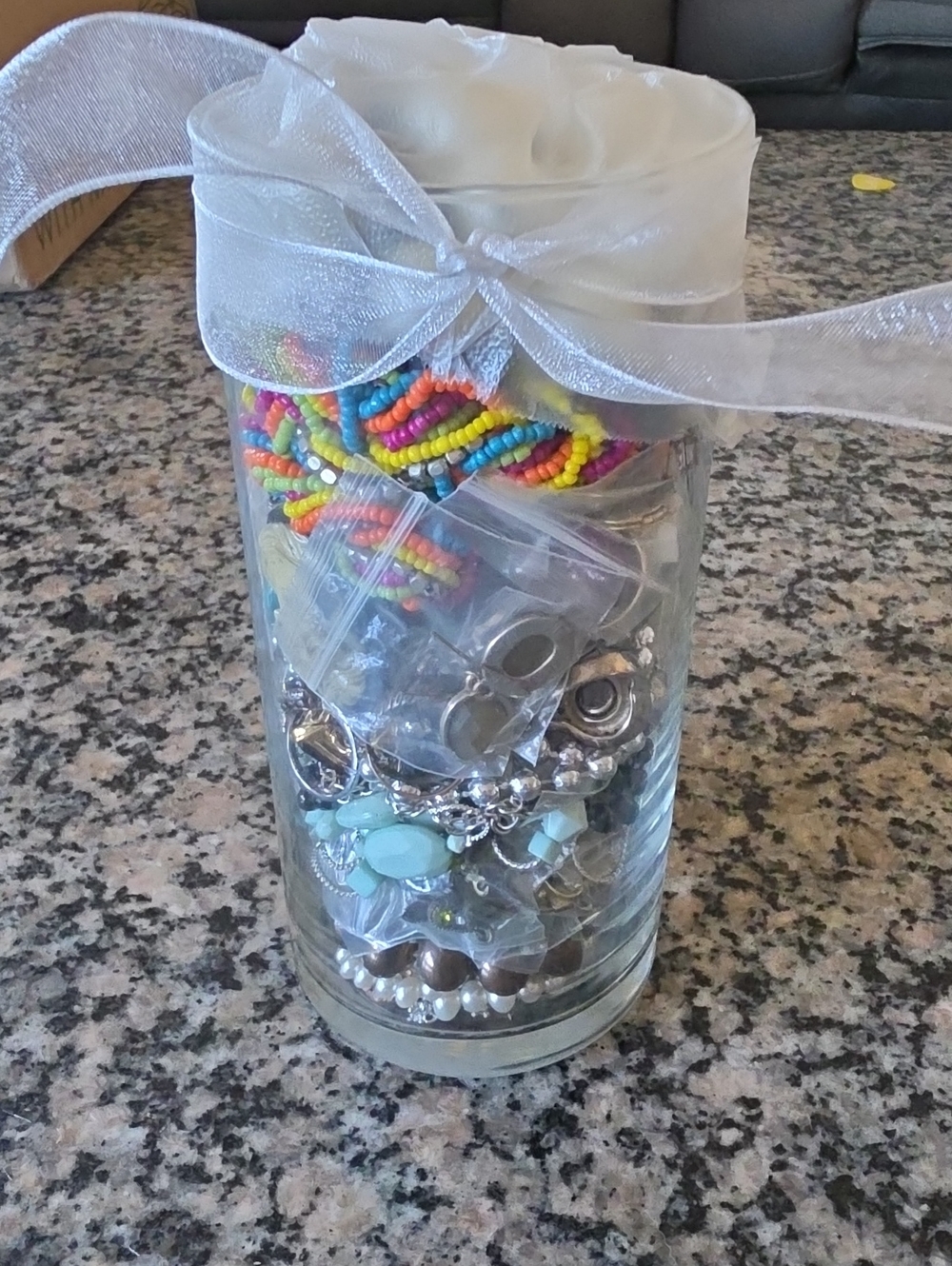 Jewelry Mystery Jar